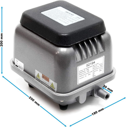 Sunsun HJB-120 elektromagnetische luchtpomp voor aquarium en/of tuinvijver