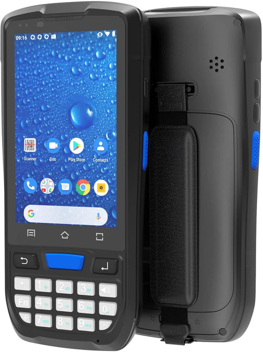 Mobiele Android Barcodescanner – Handterminal – Datacollector – Gegevensverzamelaar – PDA Scanner – Android 12 Met Toetsenbord – 1D/2D/QR-Scanner – NFC, 4G & Wifi