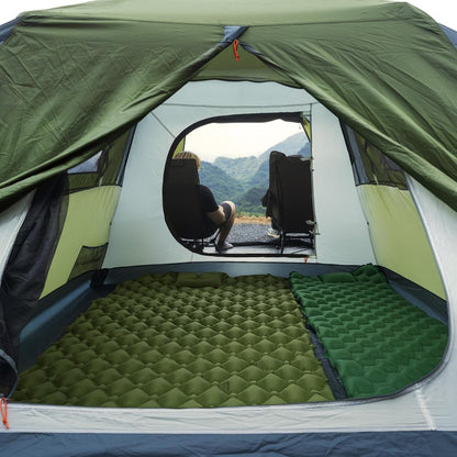 Night Cat Cabinetent met Vestibule: 4 personen duiken het Kamperen Tent Dubbele Lagen Gemakkelijke Snelle Waterdichte Installatie op