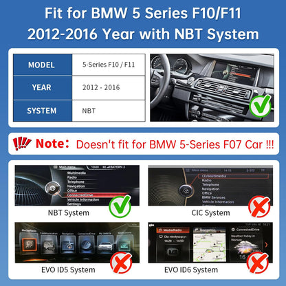 CarPlay Scherm – Touchscreen Display – Multimediascherm – Navigatiescherm – Autodisplay – 12,3 Inch HD IPS – Draadloze Apple CarPlay & Android Auto