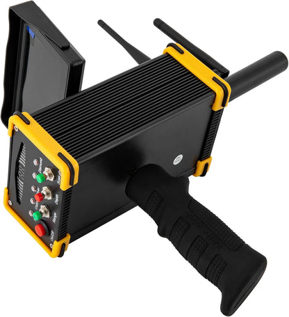 Metal Detector Profi, Metal Detector 99m Gold Detector with LCD, Handheld Metal Detector Metal Detector Detector for Gold, Silver, Copper and Diamonds - QUORE