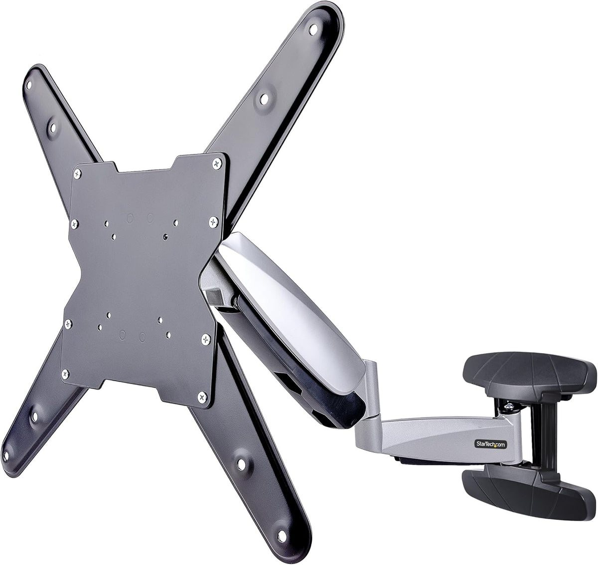 StarTech.com Wandmonteerbare VESA TV arm, Verstelbare Full Motion TV Muurbeugel voor 23"-55" Schermen, 30kg Draagvermogen, Uitschuifbare/Kantelbare/Zwenkbare VESA Wandbeugel (FHA-TV-WALL-MOUNT)