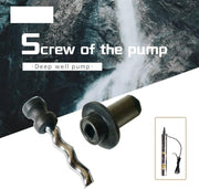 Vesdas - Water pump - Deep well submersible pump - Solar DC Deep well pump - Stainless steel - 400W - Silver