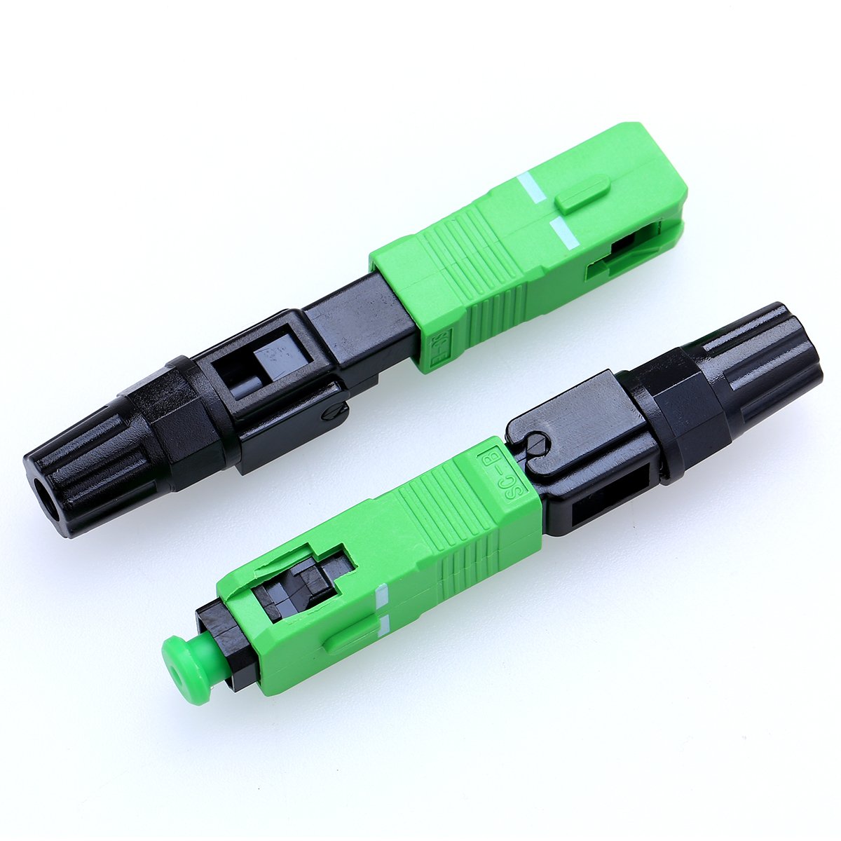 150 stks Ftth Embedded Quick Assembly Connector SC-APC Overdekte Draad Glasvezel connector,APC Speciale Broadcasting CATV