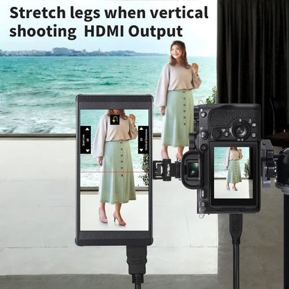 Cameramonitor – Field Monitor – Videomonitor – DSLR Monitor – Touchscreen Monitor – 5,2 Inch IPS Touchscreen – Focus Peaking & 3D LUT Uitvoer