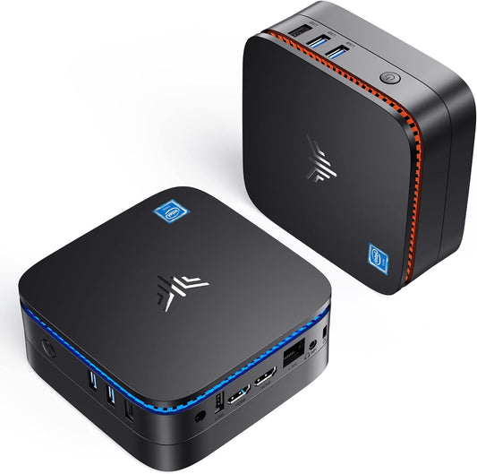 ACEMAGICIAN Mini PC AK1Pro, 16 GB DDR4 512 GB M.2 SSD Ιntel Celeron N5105 (tot 2,9 GHz) Micro Desktop Computer, 4K UHD, WiFi 5, BT4.2, Gigabit Ethernet, HDMI X 2 voor Business Home Theater Office