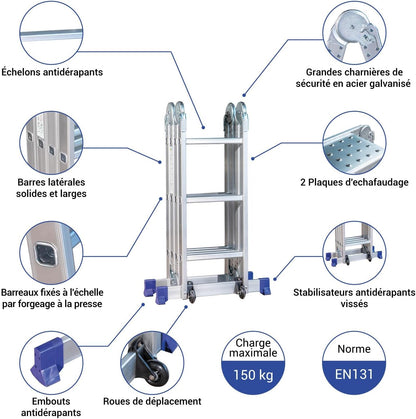 Stavalance4x3 gelede ladder