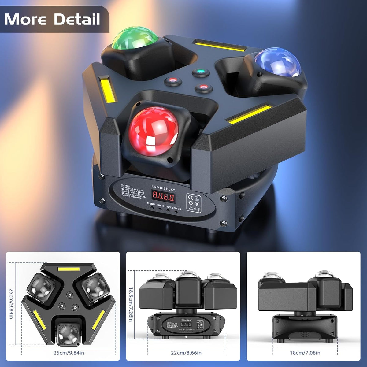 Moving Head LED 150W partylicht discolicht RGBW beam con COB stroboscoop 19/29CH podiumlicht voor DJ Bar Club bruiloft