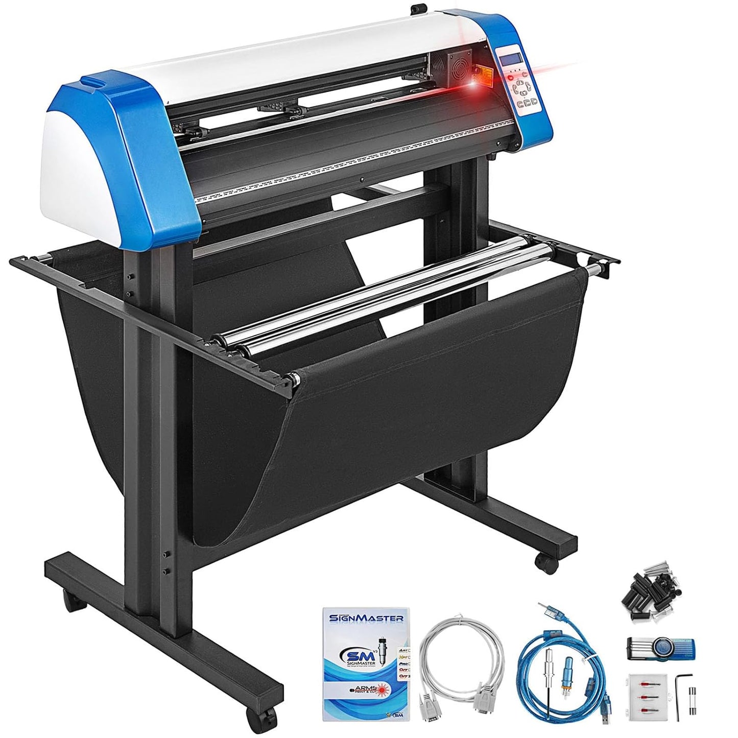 Vinylsnijmachine – Snijplotter – Vinylplotter – Contoursnijder – Plotter – Semi-Automatisch Contoursnijden Met Optisch Oog – 780 Mm Snijbreedte En 870 Mm Papiertoevoer