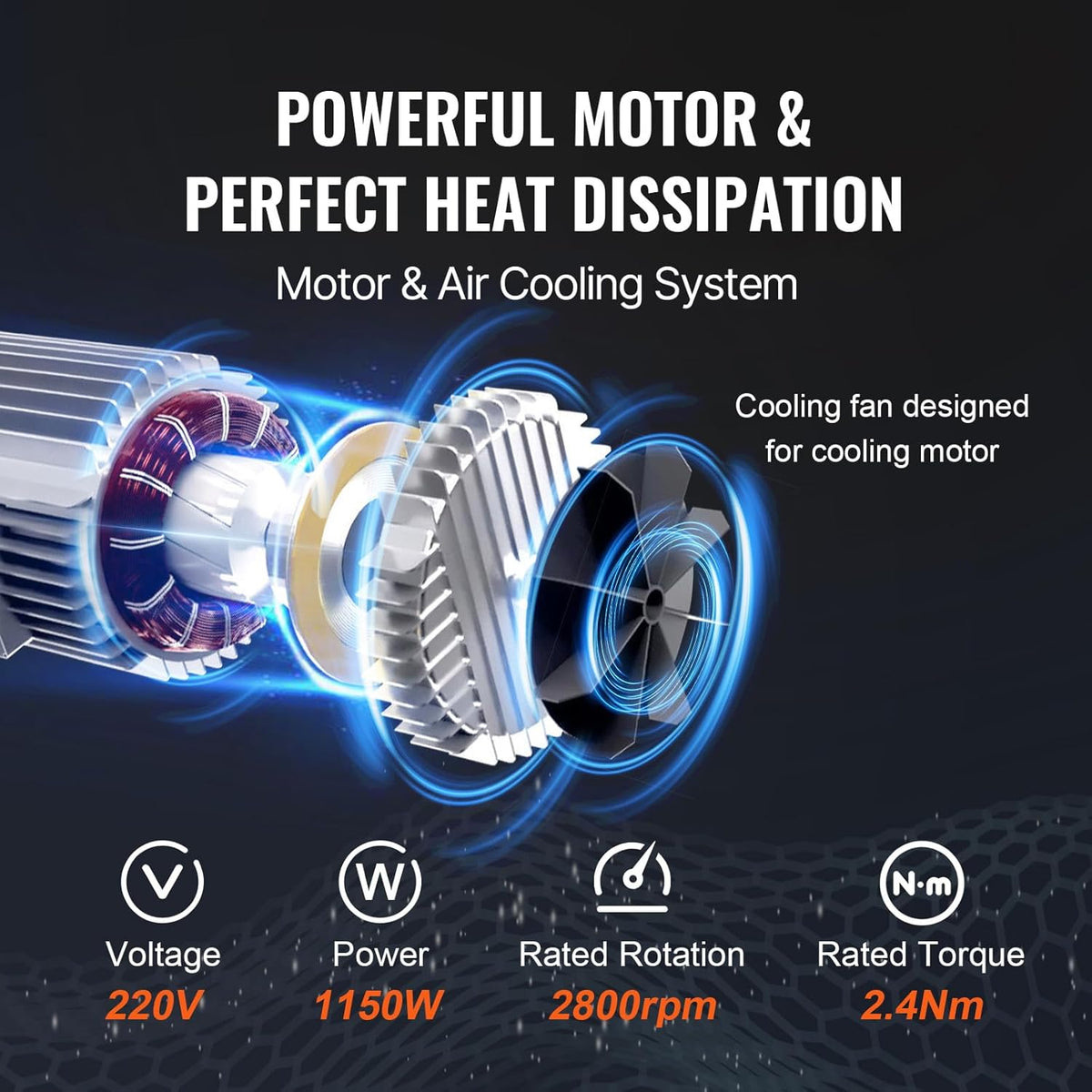 VEVOR Electric winch 300kg to 600kg lifting height 12m cable motor winch 1150W copper motor pulley 10m/min lifting speed lift with wireless remote cable lift chain hoist