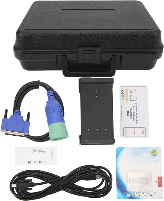 Truck Scanner Voor Zware Voertuigen – Diagnosehulpmiddel – Diagnosetool – Foutcodelezer – Code Reader – Volledige Systeemdiagnose – Meertalige Bediening