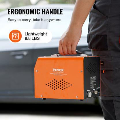 Lekkagetester – Cilinderkop Lektester – Koppakking Tester – CO2 Lekkagedetector – Rookmachine – Ingebouwde Luchtpomp – Digitaal Drukmeter