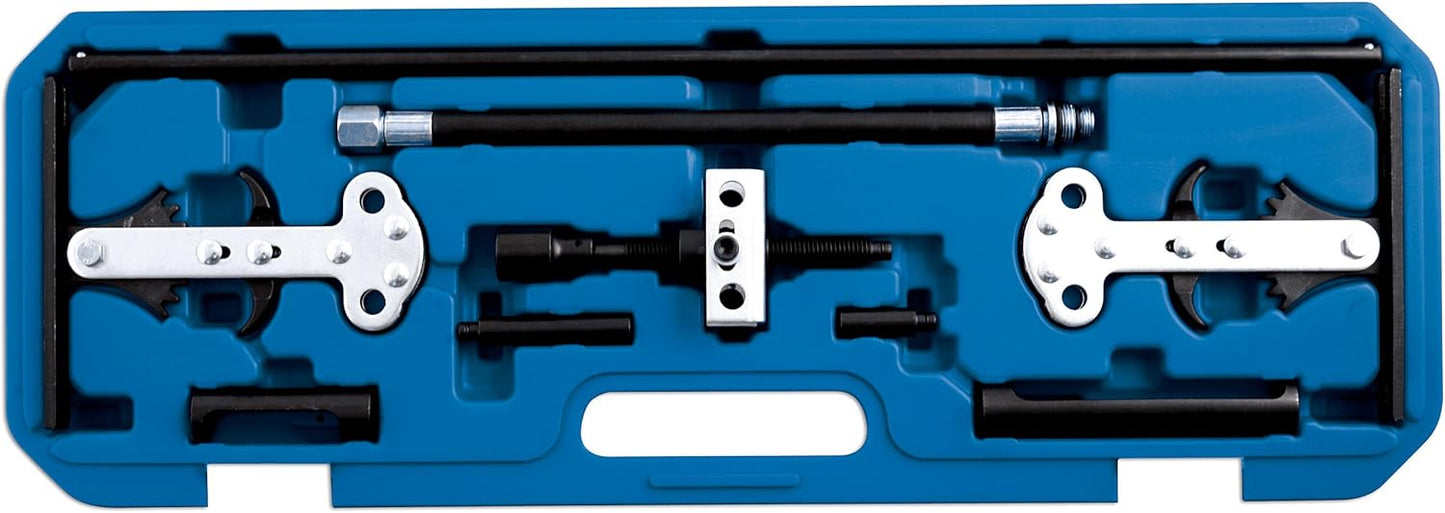 Klepverencompressor – Klepveerverwijderaar – Ventielveer Compressor – Klepveertool – Verbrandingskamerdruk Gereedschap – Universeel SOHC en DOHC – Inclusief 22 mm Persluchtadapter