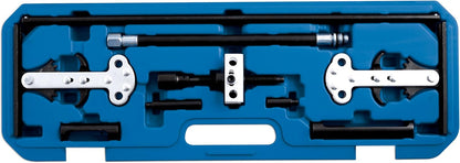 Klepverencompressor – Klepveerverwijderaar – Ventielveer Compressor – Klepveertool – Verbrandingskamerdruk Gereedschap – Universeel SOHC en DOHC – Inclusief 22 mm Persluchtadapter