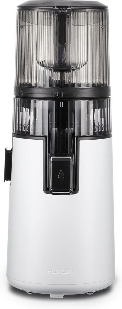 Hurom H70ST Nieuwe Slowjuicer | Elektrische koudepers | Sapcentrifuge voor groenten & fruit | 1,8L capaciteit | Automatische sapfunctie | BPA-vrij | 15 jaar garantie | Wit