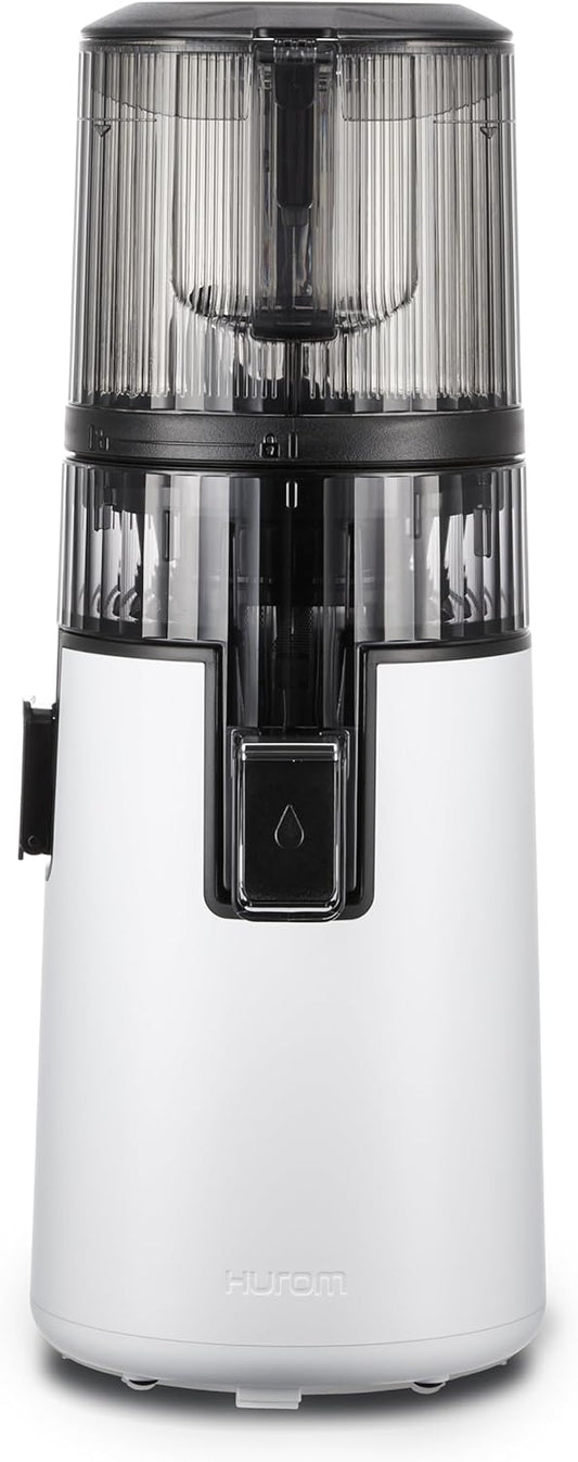 Hurom H70ST Nieuwe Slowjuicer | Elektrische koudepers | Sapcentrifuge voor groenten & fruit | 1,8L capaciteit | Automatische sapfunctie | BPA-vrij | 15 jaar garantie | Wit