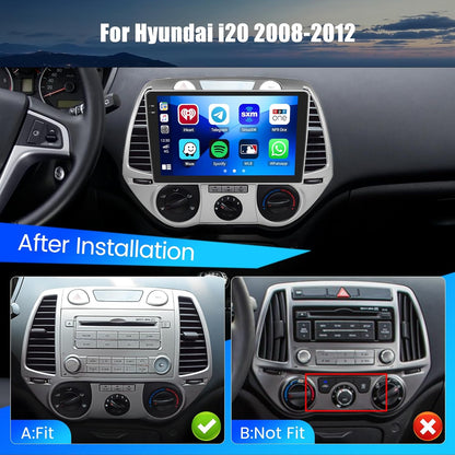 Android Autoradio – Multimedia Systeem – Navigatie Radio – CarPlay Stereo – Android Auto Receiver – 9 Inch Incell Touchscreen – Wireless CarPlay & GPS Navigatie
