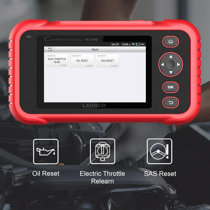 OBD2 Diagnoseapparaat – Autodiagnose Scanner – Foutcode Uitlezer – Auto Diagnosetool – Motor Scanner – Olie Service Reset – WiFi Updates – Touchscreen Android Interface