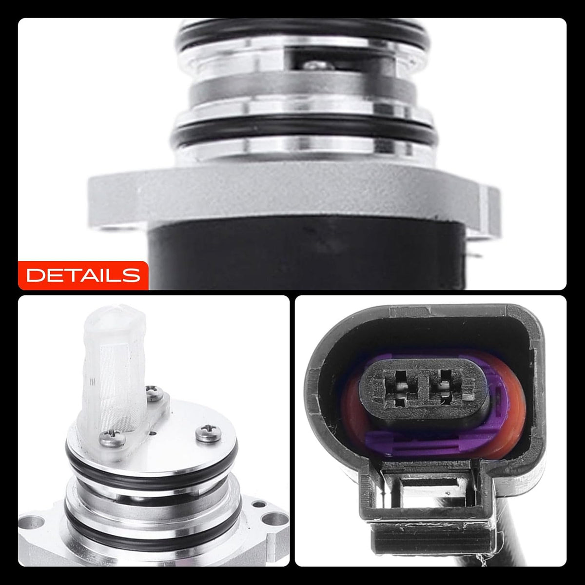 Voorlaadpomp – Hydraulische Voorlaadpomp – Voorpomp – Opvoerpomp – Hydraulische Pomp – 4x4 2.5L / 3.2L 2003 t/m 2009 – 2 Polige Aansluiting – Montage Achteras