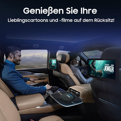 MMB CarPlay Box MAX 5.0 Android 13 Multimedia Video Ai Box, QCM 6225 8-Core 8 + 128GB Online YouTube/Netflix/APP Store, ondersteuning SIM en TF-kaart, draadloze CarPlay en Android auto-adapter