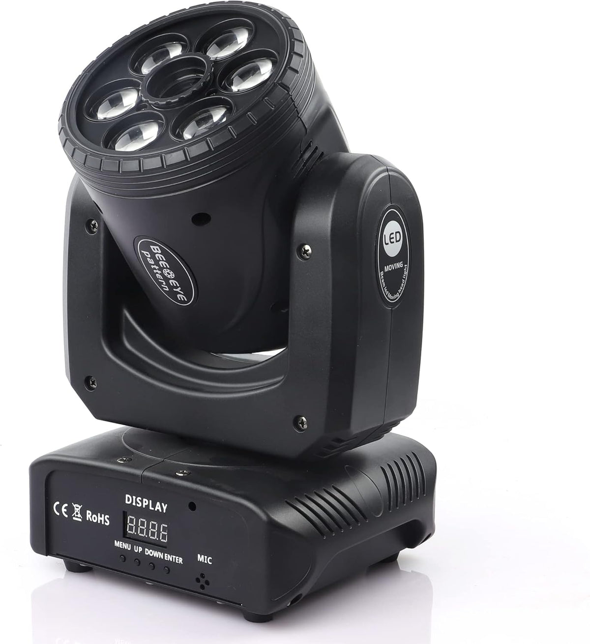 Moving Head LED 120W disco licht DMX512 RGBW DJ lichten voor disco party licht club bar strobe podiumlicht lichteffect 8 patronen 8 kleuren
