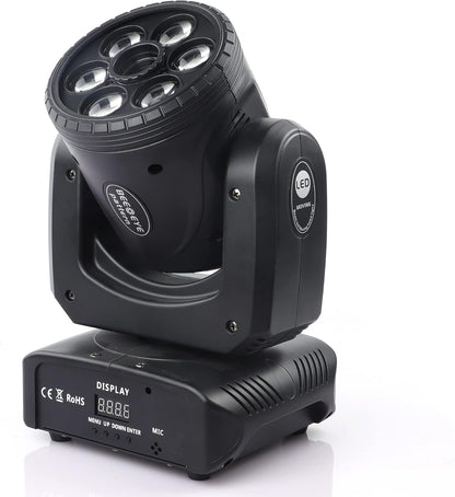 Moving Head LED 120W disco licht DMX512 RGBW DJ lichten voor disco party licht club bar strobe podiumlicht lichteffect 8 patronen 8 kleuren