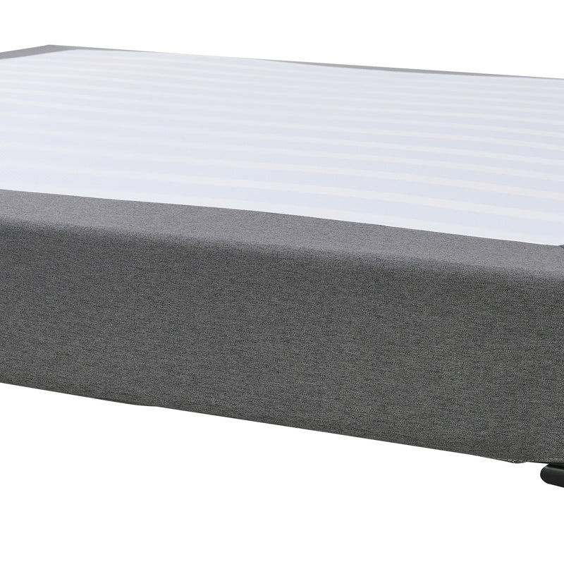 Tweepersoonsbed – Bedframe – Slaapbank – Gestoffeerd Bed – Opbergbed – Donkergrijs – 160x200 cm – Stabiel Multiplex Frame – Afneembare Wasbare Polyester Hoes