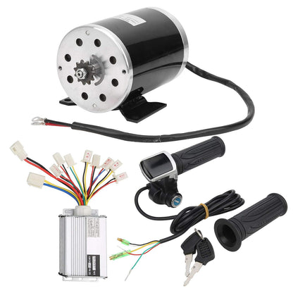 Ontwijkingscomponenten - Kit, ombouwset voor elektrische fiets, goede warmteafvoer, elektromotor, reductie van de fietsmotor voor elektricien