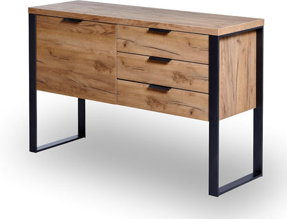 Jahnke Sideboard, Engineered Wood, Kerneiken, One Size