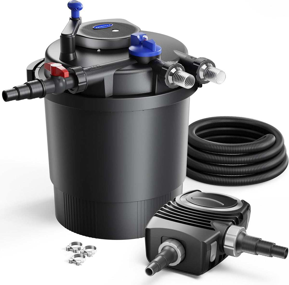 SunSun CPF-20000 set - tot 40.000 l - UVC 36 W - NEO6000 pomp slang vijverfilterset