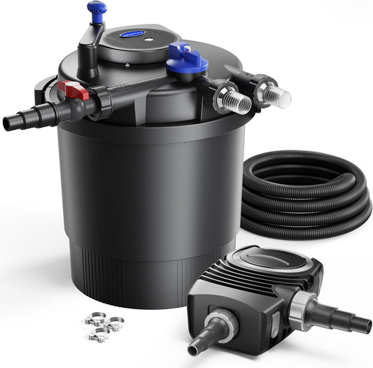 SunSun CPF-20000 set - tot 40.000 l - UVC 36 W - NEO6000 pomp slang vijverfilterset
