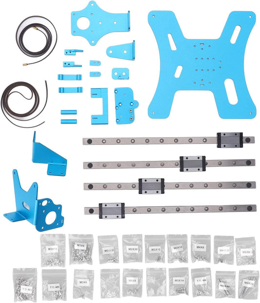 Asriem voor 3D printer, reserveonderdelen voor lineaire geleiderail van 300 mm, eenvoudig te installeren met schroefpakketten voor ender 3 pro v2 voor ender 3 pro, Accessoires voor 3D printers