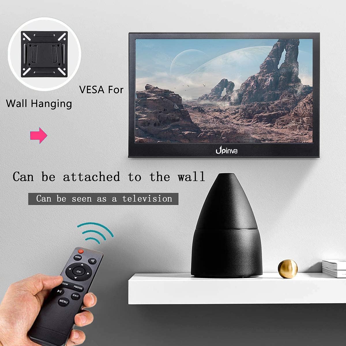 19 inch monitor CCTV scherm beveiligingscamera multifunctionele HDMI AV BNC VGA ingang USB-interface computermonitor resolutie 1440 x 900