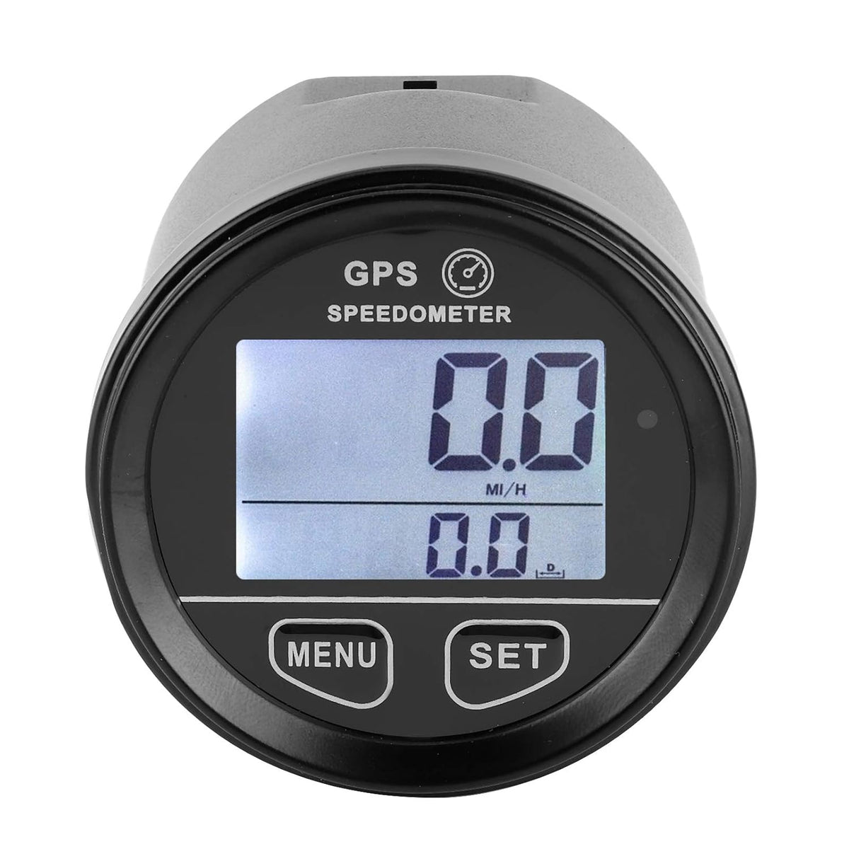 LCD digitale meter, duurzame gps-snelheidsmeter, voor scheepsboot ATV UTV motorfiets automobiel, vrachtwagen 2.36In standaard dashboardgat