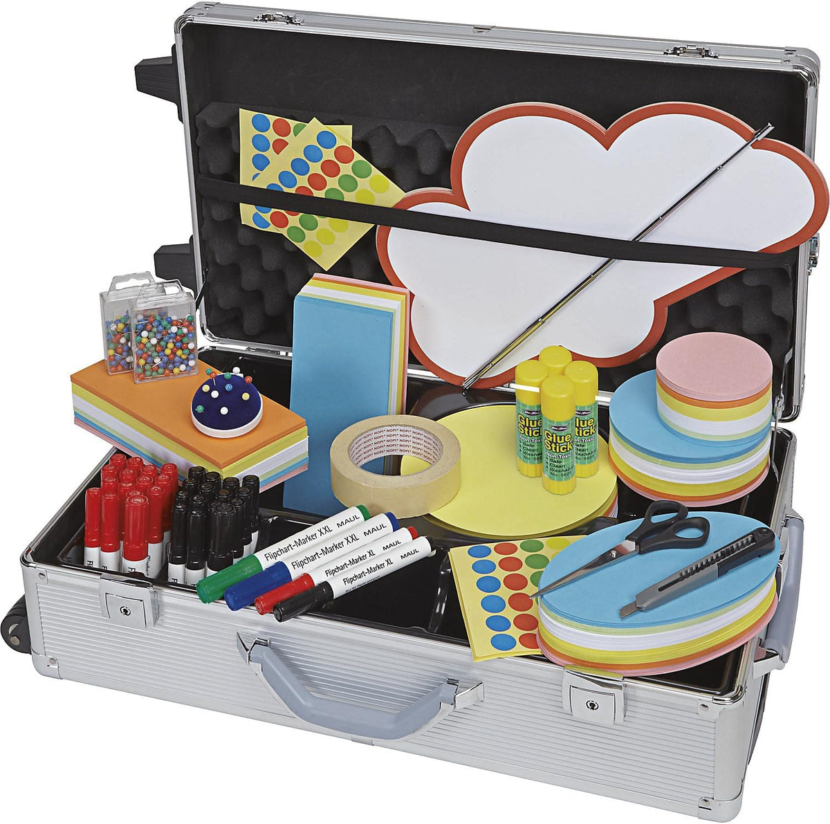 MAUL Maulpro Advanced Moderatorentrolley | HxB 630 x 385 x 195 mm | met wielen | inclusief 2923 onderdelen