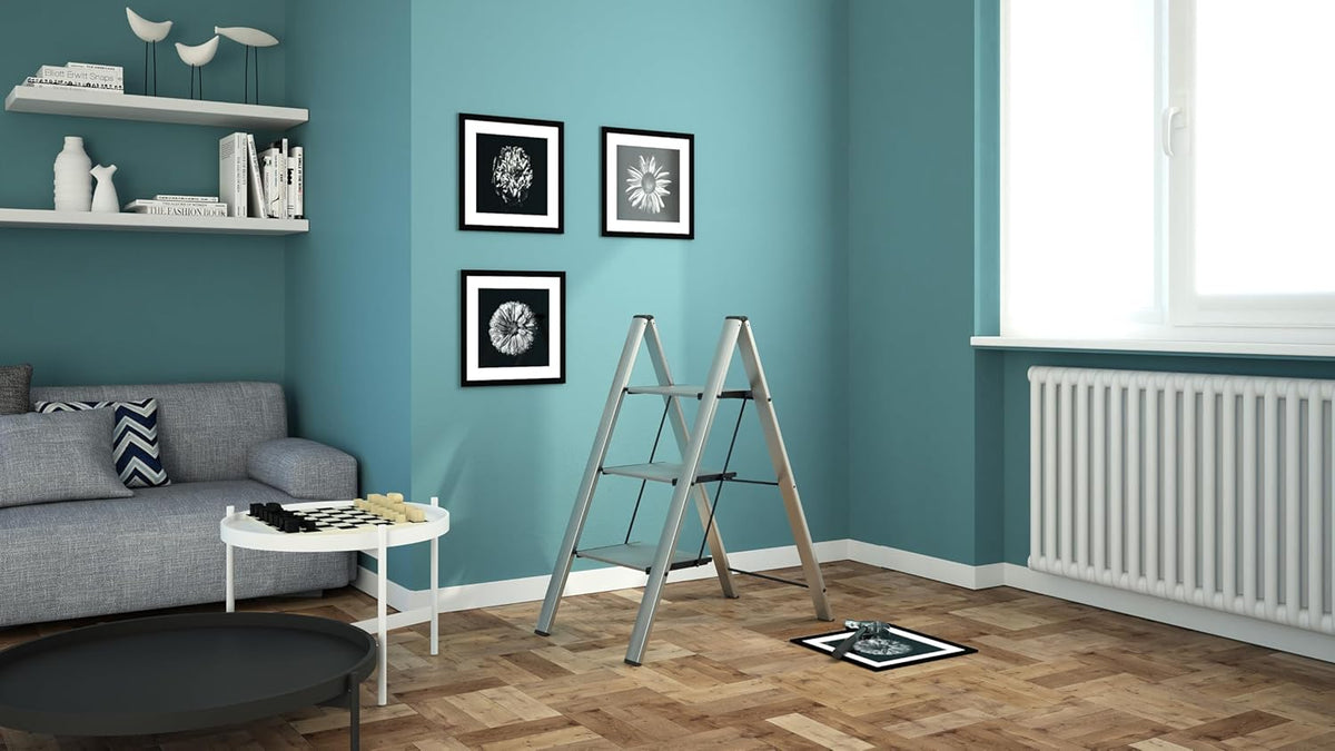 Colombo Ladder van geanodiseerd aluminium Leonardo 3 g