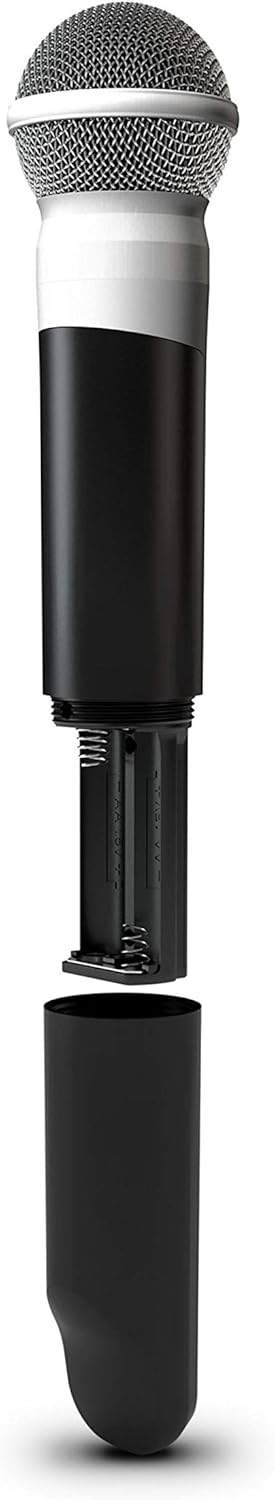 Draadloze Handmicrofoon – Handzender – Dynamische Microfoon – Zangmicrofoon – Spreekmicrofoon – 823-832 MHz + 863-865 MHz – 12 Kanalen – Meer Dan 10 Uur Gebruiksduur