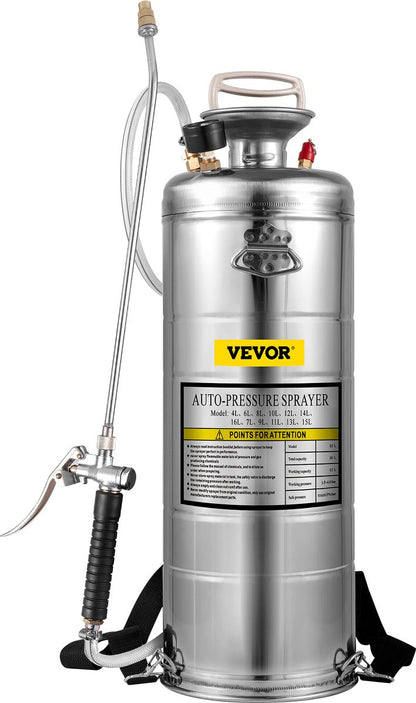 Tuinsproeier - 12L - Ultrasone Nevelmachine - Rvs - Nevelmachine -  Geschikt voor Huis Tuin Toeristenvoertuigen Speciale Voertuigen - Zilver