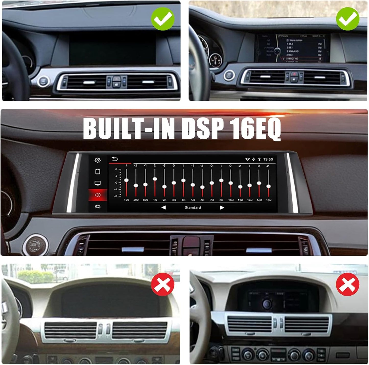 Autoradio – Multimedia Systeem – Navigatie Unit – Infotainment Dashboard – Linux Headunit – Snelle Opstarttijd – Draadloze CarPlay & Android Auto