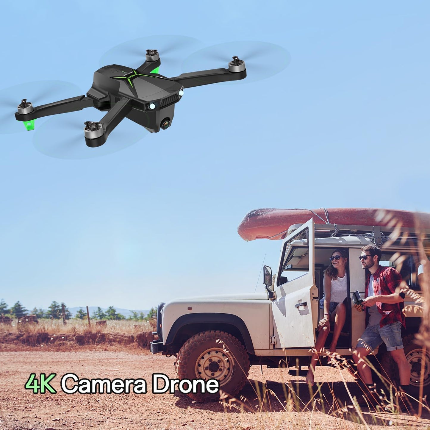Loolinn | Drone met Camera 4K voor Volwassenen en Kinderen Vanaf 12 Jaar als Cadeau - Onder 250 gram, 4K Foto's, 2K Video's, GPS Intelligente Terugkeer, C0 Certificering Goedgekeurd (Ideaal Cadeau)