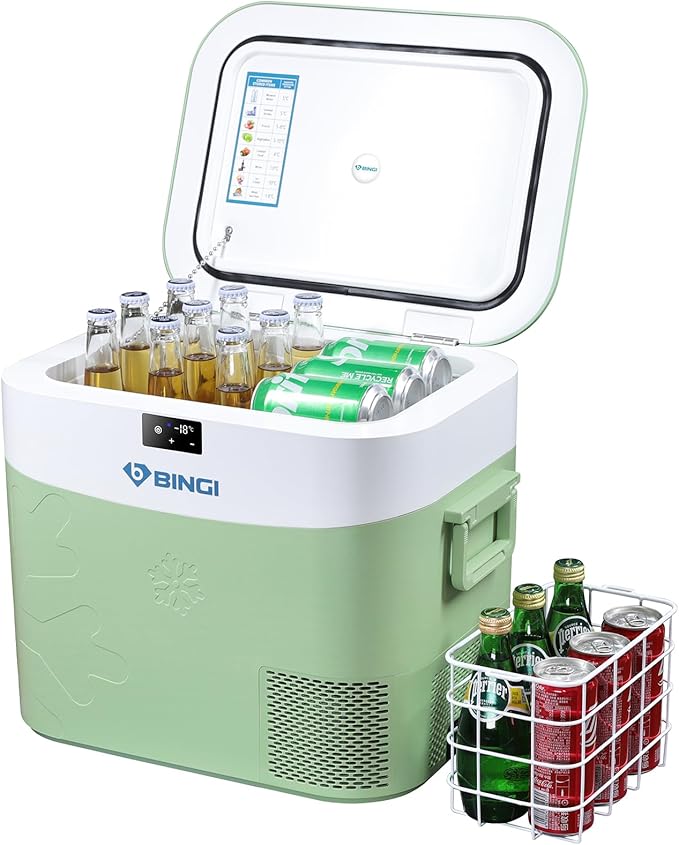 Koelbox – Frigobox – Draagbare Koelkast – Mini Koelbox – Compressor Koelbox – 22 Liter Inhoud – Instelbare Temperatuur Met Touchscreen
