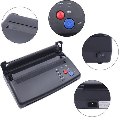 <font dir="auto" style="vertical-align: inherit;"><font dir="auto" style="vertical-align: inherit;">        Thermal tattoo stencil printer, tattoo stencil printer (A4), tattoo thermal copier printer, transfer machine, thermal printer, tattoo stencil machi