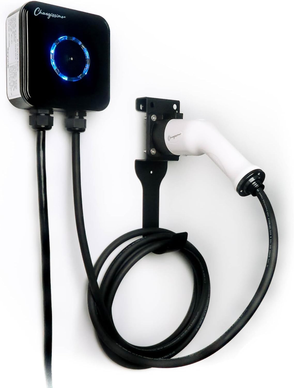 Wallbox wandlader CHARGISSIMO 3,6 kW voor EV, elektrische auto en hybride, oplaadbaar, 5 m, type 2, compatibel met model 3/S/X/Y, Zoe, e-208, 500e, ID.3, ID.4, i3, EV6, MG4, Spring