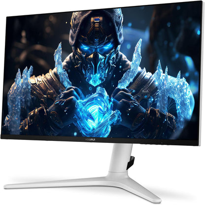 KOORUI Gaming Monitor 27 inch, 240Hz, VA Mini LED, 1ms, QHD Gaming Screen Adaptive Sync, 2xHDMI 2.0 & DisplayPort 1.4, HDR 1000, DCI-P3 95%, VESA 75 x 75 mm, Eye Care, Height Adjustable - QUORE