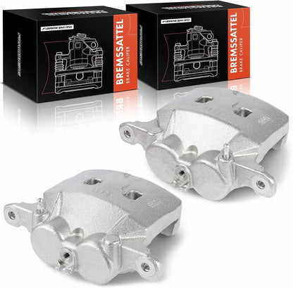 Frankberg Remklauw remklauw compatibel met Infiniti Q50KolE.O.S remklauw zonder rem front links en rechts één kant 2 pistons set van twee stuks vervanging # 410114GA0A