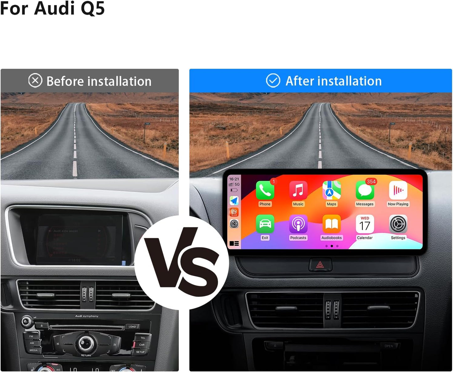 Autostereo – Autoradio – Multimedia Speler – Car Radio – Navigatiesysteem – 12,3 Inch Touchscreen – CarPlay & Android Auto – Bluetooth – Linux Systeem