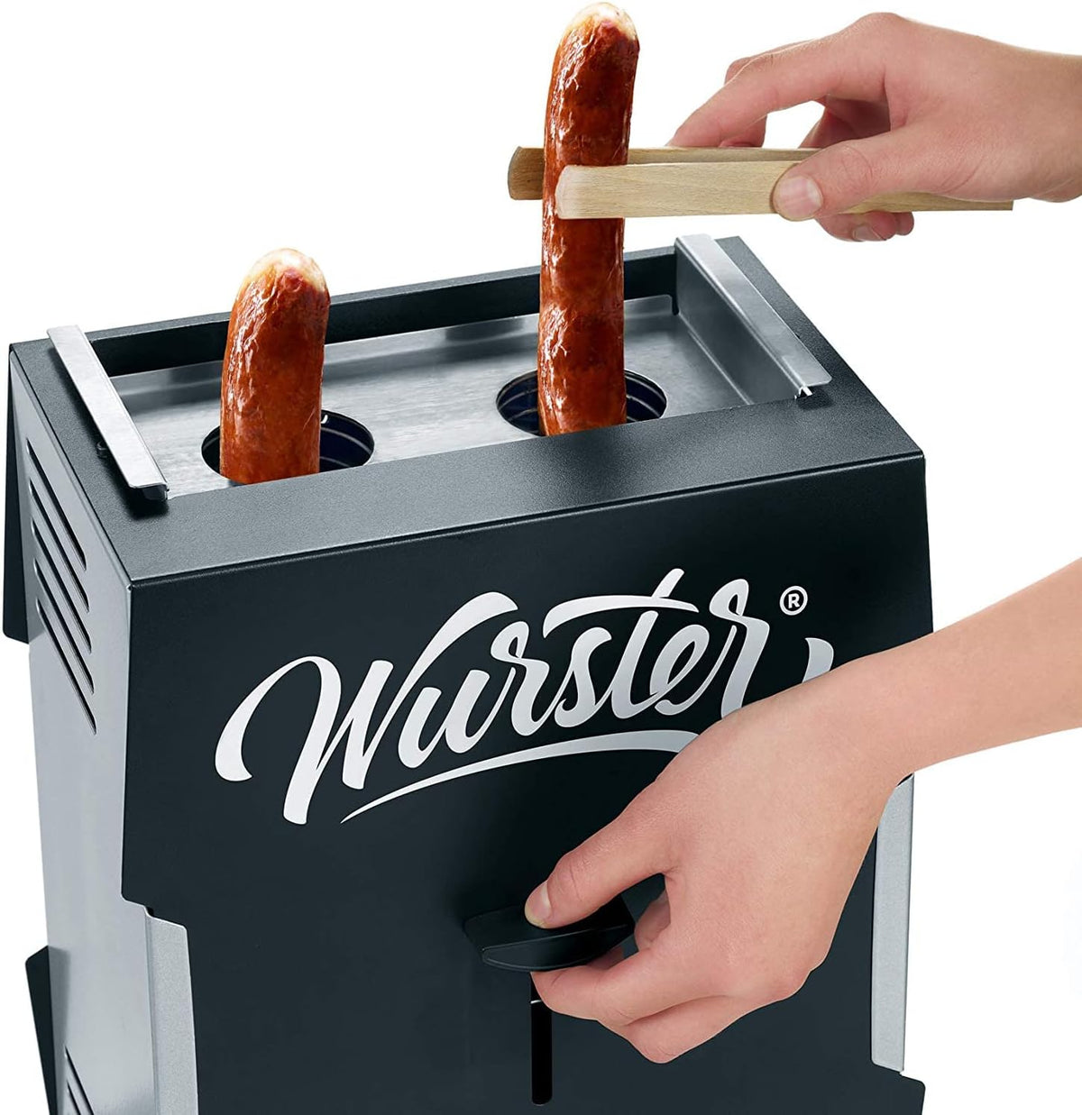 Severin WT 5005 Worster, Roestvrij Staal/Kunststof, Zwart