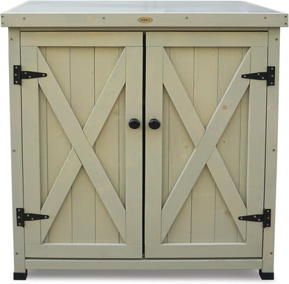 Garden cabinet "Laura", 80 x 45 x 92 cm - QUORE