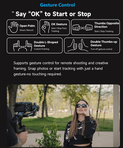 FeiyuTech SCORP 3 KIT Gimbal-stabilisator voor camera, ingebouwde AI-tracking, spiegelloze DSLR-stabilisator voor Sony/Canon/Nikon/Fujifilm, Max 3,5 kg, aanraakscherm, native verticale opnamen met