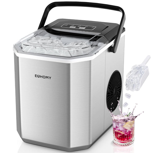 IJsblokjesmachine – IJsblokjesmaker – IJsblokjesmaker Compact – IJsmaker – IJsblokjesmachine Tafelmodel – Snel 9 IJsblokjes in 6 Minuten – Automatische Zelfreiniging